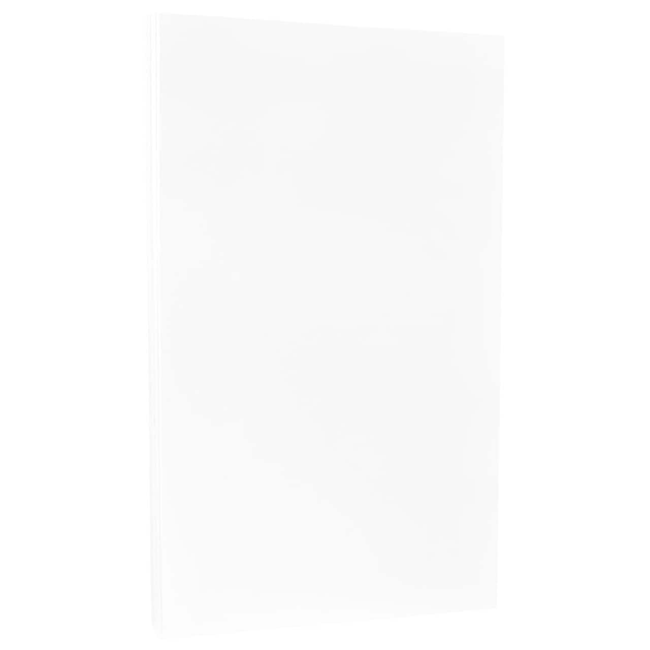 JAM Paper Strathmore Bright White Wove 11" x 17" 24lb. Paper